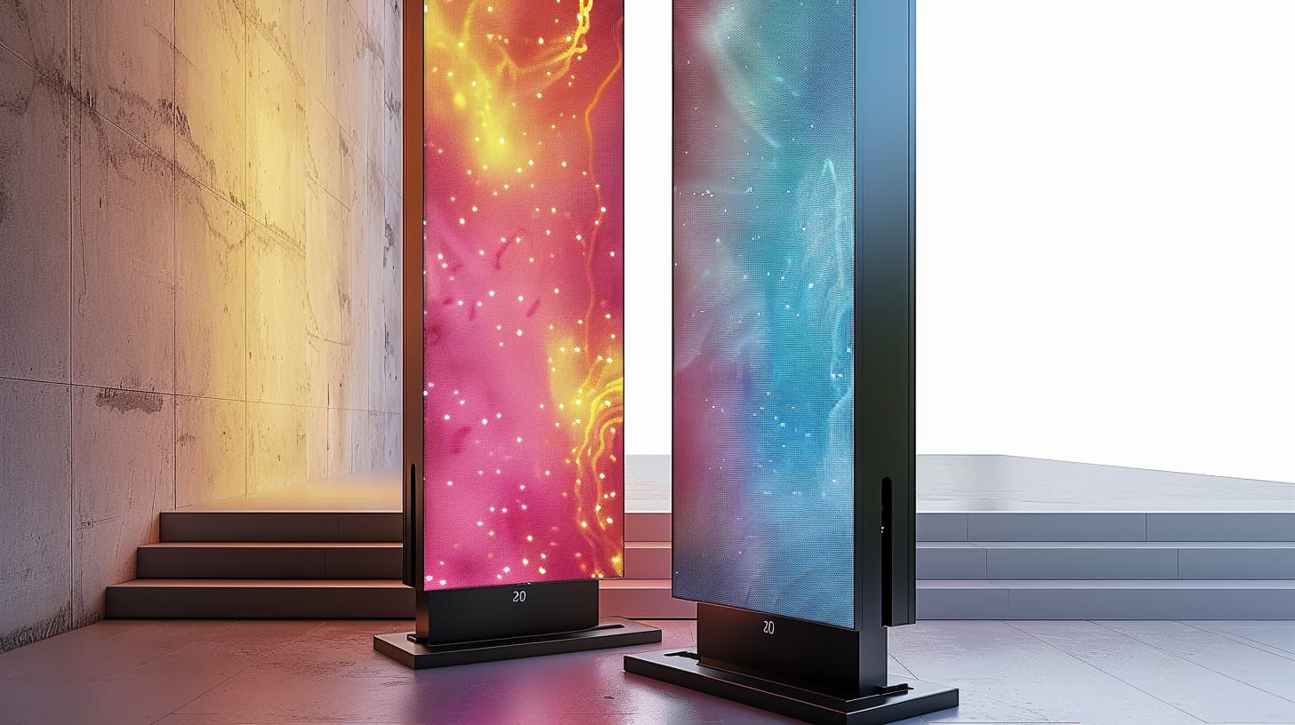 Ledwall in ambiente interno
